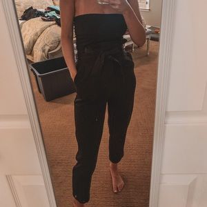 h&m black dress pants